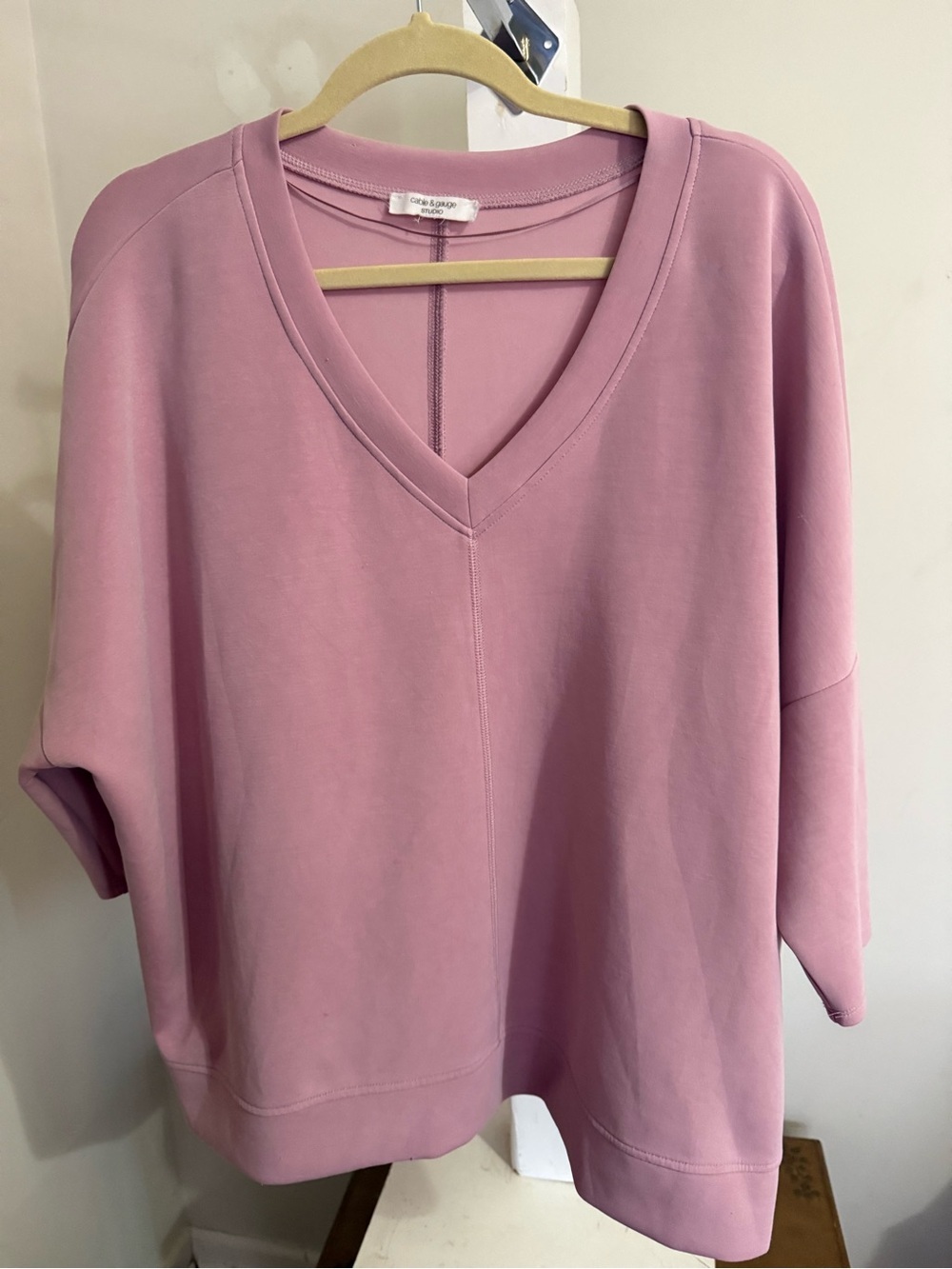 New Cable & Gauge Model Pullover